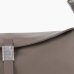Сумка Pinko Saddle Bag Baguette через плече в гладкій шкірі зі срібною фурнітурою сірий 34x12х17 см 105049A1ZXK35E