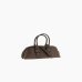 Сумка Pinko Escape Bag Baguette через плечо в гладкой коже с бронзовой фурнитурой коричневый 28x8х12 см 105334A0QOL74V