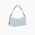 Сумка Pinko Saddle Horizontal Mini Suede через плечо замша голубой 18x10х28 см 105895A0F6E37Q