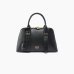 Сумка з гладкої шкіри Pinko  Bowling Bag Medium з бронзовою фурнітурою, чорна 30x13х23 см 105906A0QOZ99Q