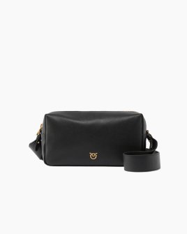 Сумка Pinko Shoulder Horizontal Vitello Morbido через плече, клатч шкіра чорний 13x8х25 см 106062A0QOZ99Q Сумка Pinko Shoulder Horizontal Vitello Morbido через плече, клатч шкіра чорний 13x8х25 см 106062A0QOZ99Q