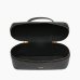 Сумка Pinko Vanity Case Classic Sheep Nappa Chevron з ручками та бронзовою фурнітурою у стьобаній шкірі чорна 15x9х24 см 106348A0GKZ99Q