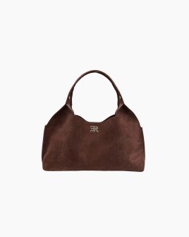 Сумка жіноча Ermanno Firenze Tote Candy Medium тоут замша коричневий 43x13х30 см 12402305