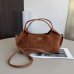 Сумка жіноча Ermanno Firenze Tote Candy Small тоут замша коричневий 34x12х20 см 12402306