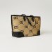 Сумка Twinset Palermo shopping bag with Oval T embroidery, через плечо полиамид черный 36x13х31 см 241TB7210