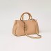 Сумка Twinset Florence shopper with bamboo handles, через плече з бамбуковими ручками з екошкіри коричнева 35x11х24 см 241TB7240
