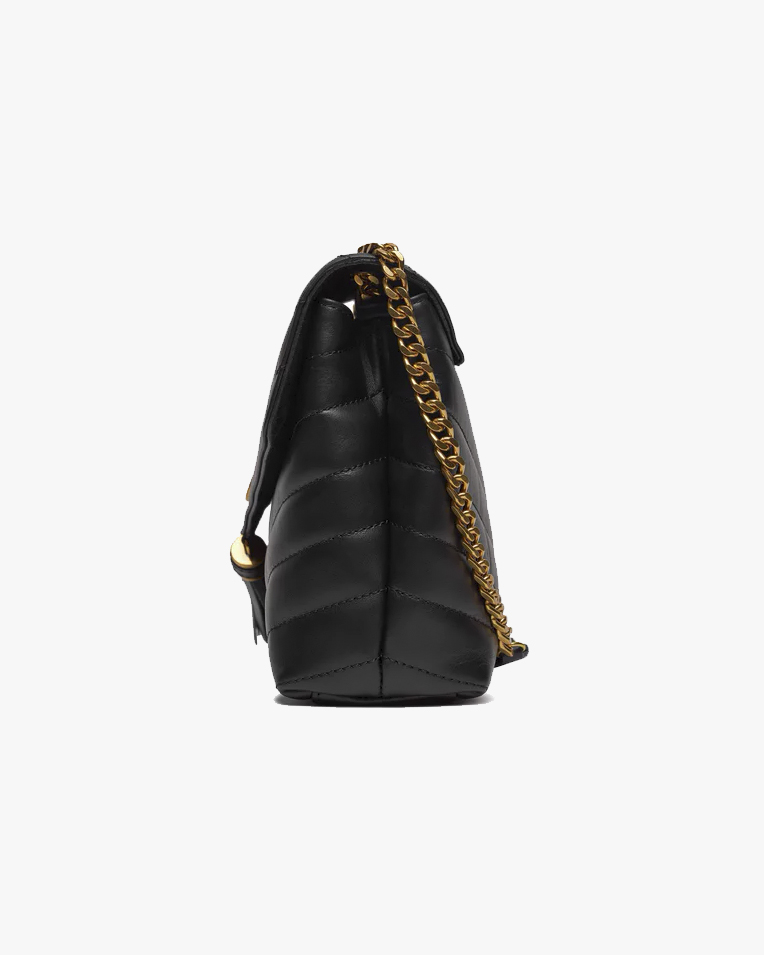 Сумка Twinset Dreamy leather shoulder bag, через плече із золотою фурнітурою шкіра чорний 26x9х20 см 241TB7340-Nero Сумка Twinset Dreamy leather shoulder bag, через плече із золотою фурнітурою шкіра чорний 26x9х20 см 241TB7340-Nero