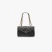 Сумка Twinset Dreamy leather shoulder bag, через плечо с золотой фурнитурой кожа черный 26x9х20 см 241TB7340-Nero