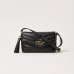 Сумка Twinset Dreamy Borsa a tracolla piccola in pelle, через плече із золотою фурнітурою шкіра чорний 19x7х16 см 241TB7341-00006 Сумка Twinset Dreamy Borsa a tracolla piccola in pelle, через плече із золотою фурнітурою шкіра чорний 19x7х16 см 241TB7341-00006