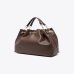Сумка Twinset с логотипом Oval T, с ручками через плече коричневый 33x14х24 см 242TD8232