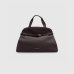 Сумка Twinset Farfetch, через плечо с логотипом кожа коричневый 35x14х16 см 242TD8372