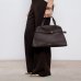Сумка Twinset Farfetch, через плечо с логотипом кожа коричневый 35x14х16 см 242TD8372