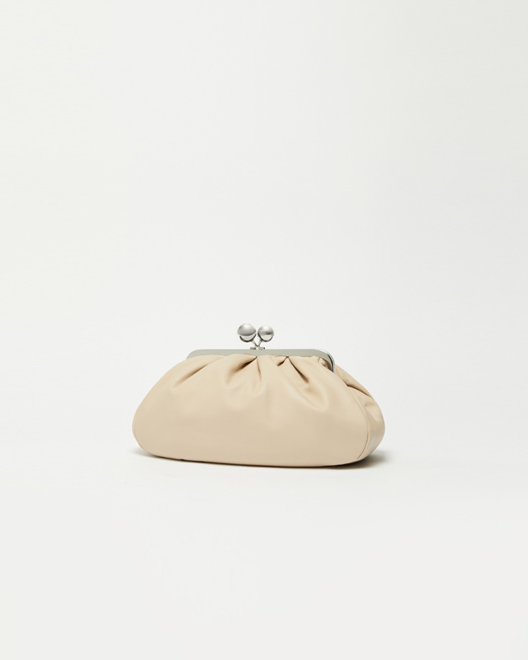 Сумка Max Mara Pasticcino Bag Medium клатч в коже наппа бежевый 31x13x21 см 2515511024 600 048