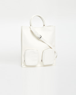 Сумка Max Mara accordo Mara Ecrù тоут білий 35x13x42 см 2516511017-001
