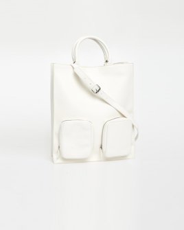 Сумка Max Mara accordo Mara Ecrù тоут белый 35x13x42 см 2516511017-001
