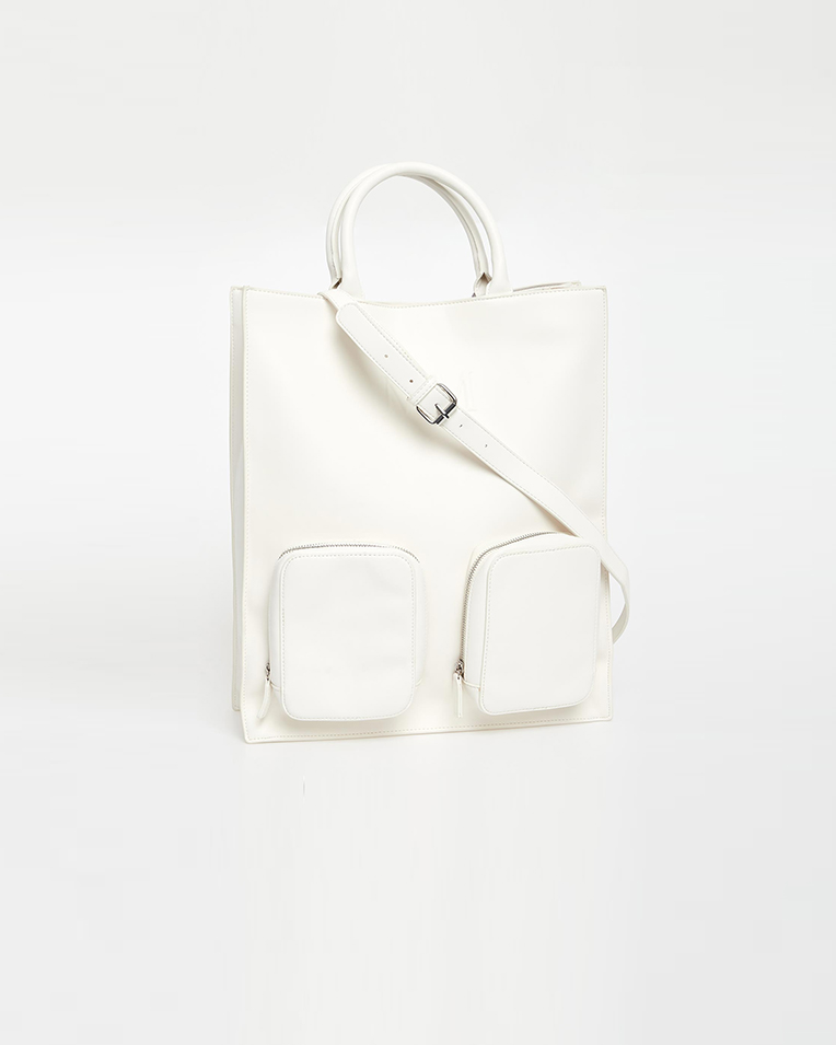 Сумка Max Mara accordo Mara Ecrù тоут белый 35x13x42 см 2516511017-001