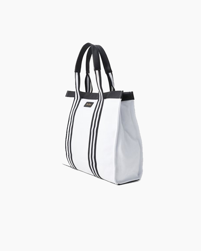 Сумка Max Mara Donna пляжная сумка текстиль белый 40x14x48 см 2516511019 001