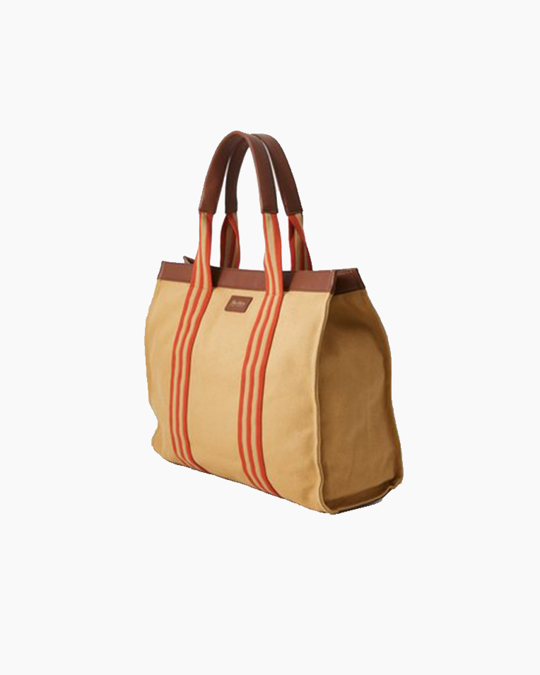 Сумка пляжная Max Mara Palau тоут текстиль бежевый 40x14x48 см 2516511019 002