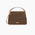 Сумка Max Mara freda пляжная сумка текстиль коричневый 20x3x26 см 2516511039