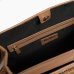 Сумка Max Mara freda пляжная сумка текстиль коричневый 20x3x26 см 2516511039