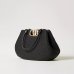 Сумка Twinset Lila, через плечо имитация плетеной соломы с золотой фурнитурой бежевый 40x12х33 см 251TB7240-00006