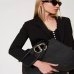 Сумка Twinset Lila, через плечо имитация плетеной соломы с золотой фурнитурой бежевый 40x12х33 см 251TB7240-00006