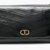 Сумка Twinset через плечо c пряжкой Oval T черный 36x10х21 см 251TB7450-00006