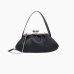 Сумка Max Mara Cubico Bag Medium, клатч в коже наппа черный 30x12x22 см 2525516194 099