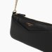 Сумка Twinset Shoulder bag з логотипом, через плече із золотою фурнітурою чорна 23x6х16 см 252TB703300006