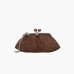 Сумка Max Mara Wkavalois Bag small, клатч замша коричневый 21x9x12 см 2615511014 013