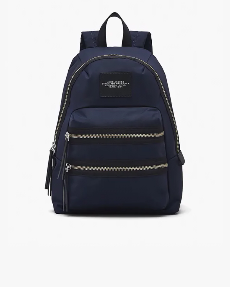 Рюкзак Marc Jacobs The biker nylon large backpack большой нейлон синий 30x13х42 см 2F3HBP028H02