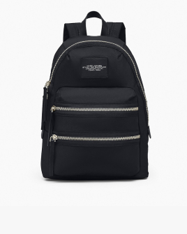 Рюкзак Marc Jacobs The biker nylon large backpack большой нейлон черный 30x13х42 см 2F3HBP028H02