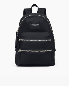 Рюкзак Marc Jacobs The biker nylon large backpack великий чорний нейлон 30x13х42 см 2F3HBP028H02
