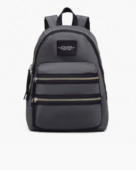 Рюкзак Marc Jacobs The biker nylon large backpack великий нейлон сірий 33x11х4225 см 2F3HBP028H02061