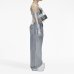 Сумка Marc Jacobs The Snapshot Metallic, через плечо гладкая кожа серебристый 18x6х11 см 2F3HCR056H01040