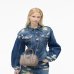 Сумка Marc Jacobs The Turnlock crossbody, тоут зерниста шкіра сіро-бежевий 18x11х15 см 2F4HCR015H04055