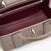 Сумка Marc Jacobs The Turnlock crossbody, тоут зерниста шкіра сіро-бежевий 18x11х15 см 2F4HCR015H04055