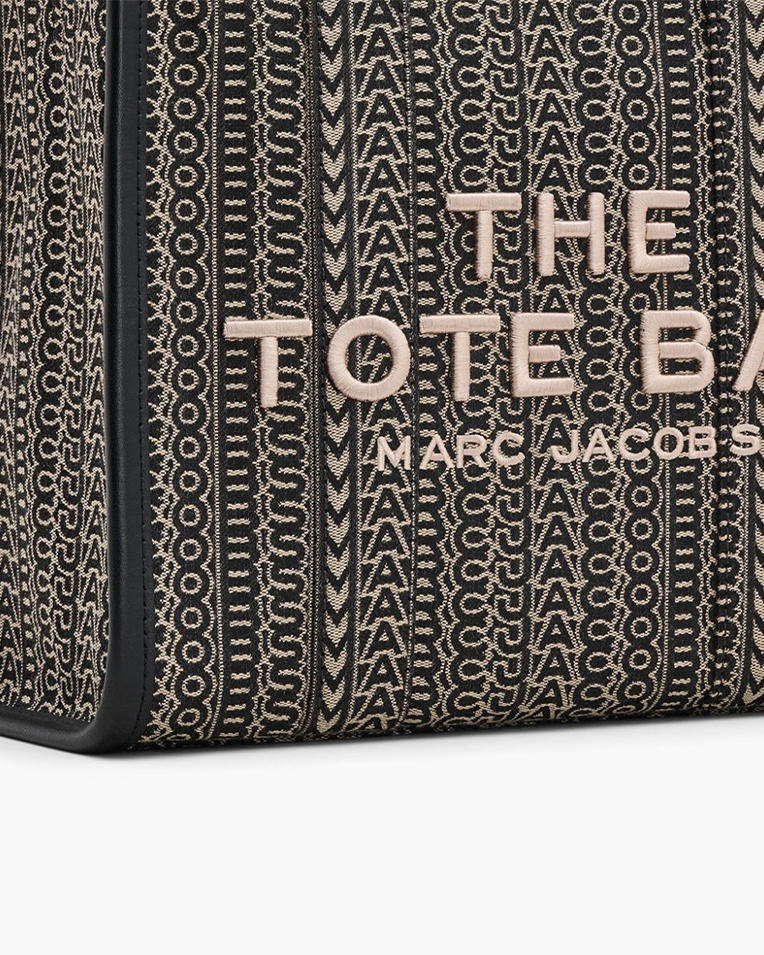 Сумка Marc Jacobs The Monogram Jacquard Medium Tote, тоут жаккард бежевый 34x15х27 см 2F4HTT015H05261