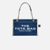 Сумка Marc Jacobs The Denim Chain Medium Bag через плече бавовна денім синій 34x15х27 см 2F4HTT018H05473