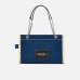 Сумка Marc Jacobs The Denim Chain Medium Bag через плече хлопок деним синий 34x15х27 см 2F4HTT018H05473