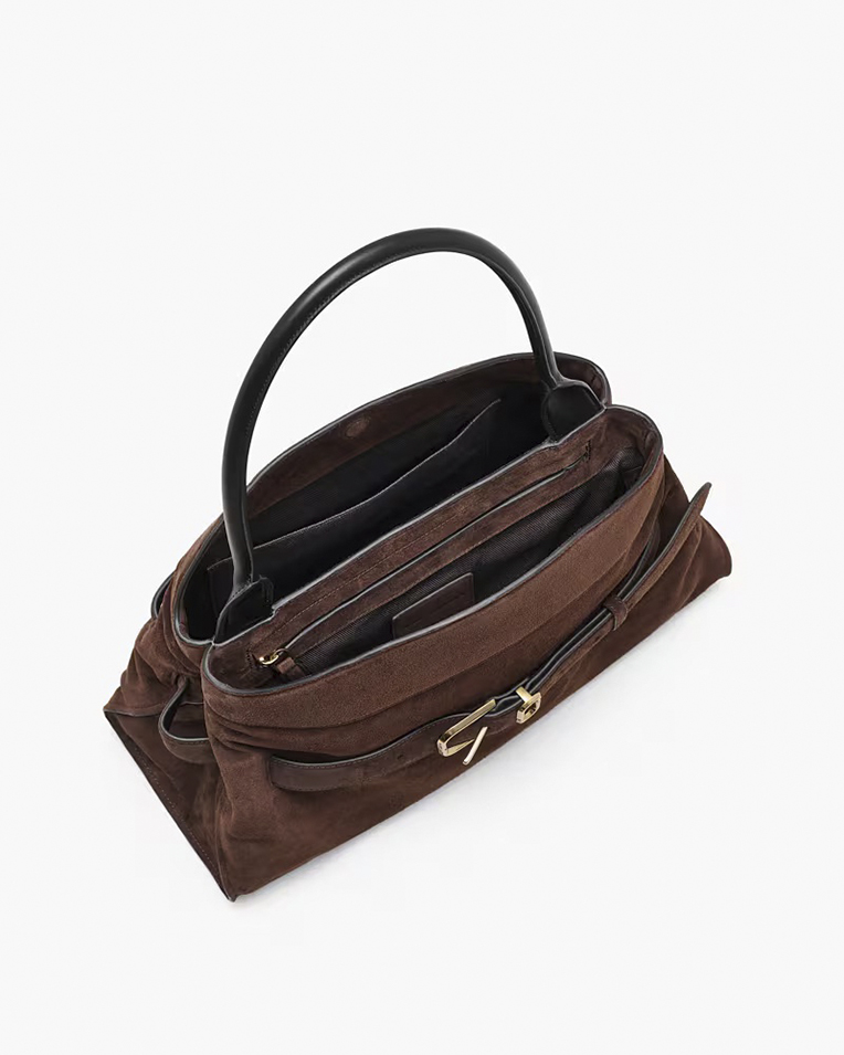 Сумка Marc Jacobs The Suede Dakota Satchel Handbag через плече замша коричневый 16x6х11 см 2F5HSC009H01 206 Сумка Marc Jacobs The Suede Dakota Satchel Handbag через плече замша коричневый 16x6х11 см 2F5HSC009H01 206