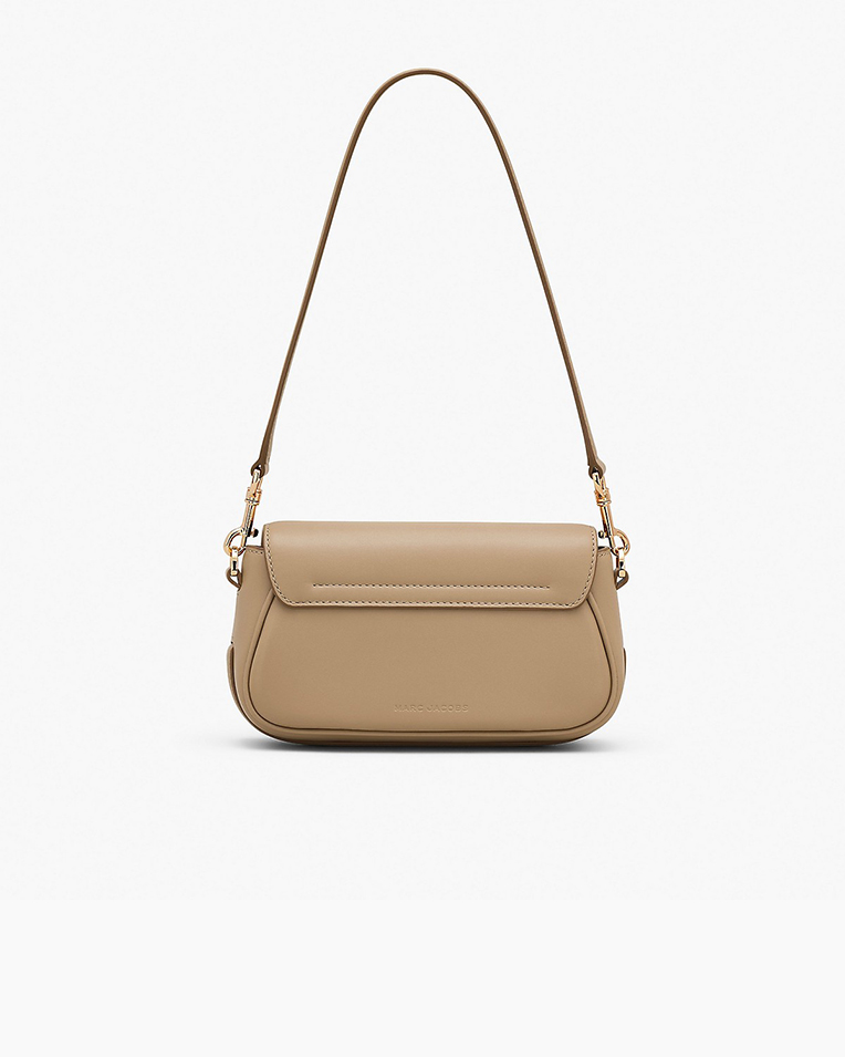 Сумка Marc Jacobs The Small Shoulder Bag U clover через плечо гладкая кожа бежевый 12x7х22 см 2P4HSH035H02 230