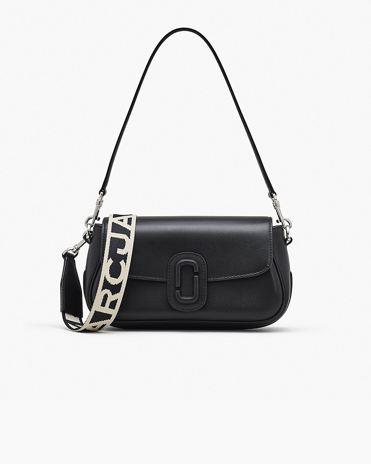 Сумка Marc Jacobs The Large Clover Shoulder Bag через плечо гладкая кожа черный 15x8х26 см 2P4HSH036H02 001