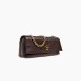 Сумка Marc Jacobs The Dual Chain Mini Bag через плече кожа шоколад 21x4х11 см 2R4SMN003S02 905