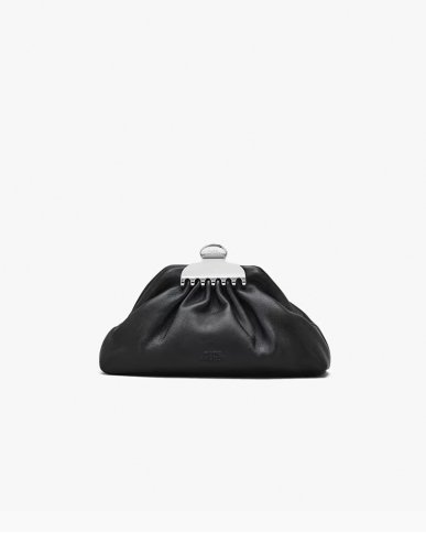 Сумка Marc Jacobs The Small Claw Clip in pelle клатч кожа черный 28x10x19 см 2R5HCL004H01 001
