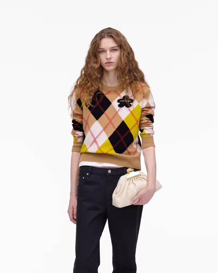 Сумка Marc Jacobs The Small Claw Clip in pelle клатч кожа молочный 28x10x19 см 2R5HCL004H01 111
