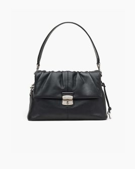 Сумка Marc Jacobs The Suede Cristina Messenger через плече кожа черный 34x12х22 см 2R5HMS002H01 001 Сумка Marc Jacobs The Suede Cristina Messenger через плече кожа черный 34x12х22 см 2R5HMS002H01 001