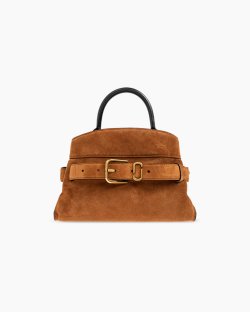 Сумка Marc Jacobs The Suede Dakota Small Satchel Bag через плече замша коричневый 27x10х18 см 2R5HSC028H01 860