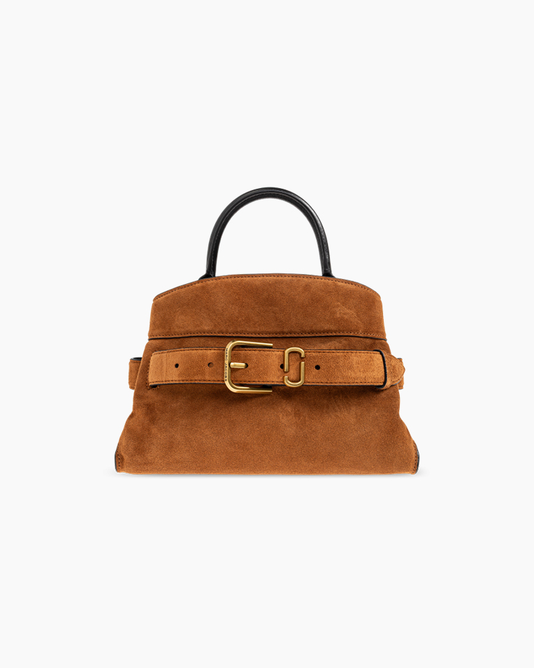Сумка Marc Jacobs The Suede Dakota Small Satchel Bag через плече замша коричневый 27x10х18 см 2R5HSC028H01 860