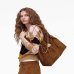Сумка Marc Jacobs The Suede Cristina Tote через плече коричневий замша 43x15х28 см 2R5HTT022H01 860